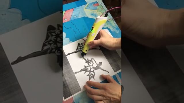 Заправка 3D ручки пластиком смотреть онлайн