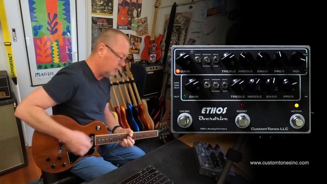 Custom Tones LLC: Ethos Overdrive Preamp TLE | HRM EQ
