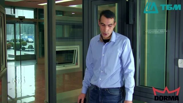 Подготовка к монтажу автоматической раздвижной двери DORMA (dormakaba) на проем смотреть онлайн