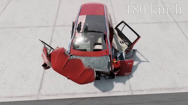 Mercedes Benz GLS 600 Maybach vs Wall 280km h BeamNG Drive смотреть онлайн