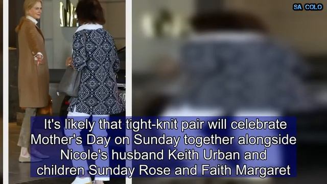 Nicole Kidman beams as she steps out with mother Janelle смотреть онлайн