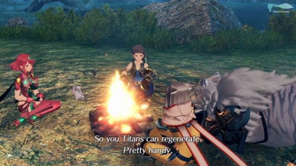 Xenoblade Chronicles 2 - Часть №03 [Глава 02] (На русском)