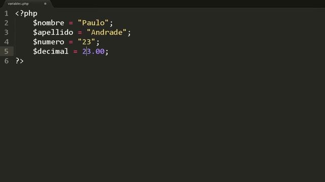 Tutorial PHP - Uso de las variables смотреть онлайн