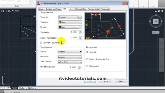 autoCAD tutorial in urdu hindi part26 Dimstyle text style смотреть онлайн