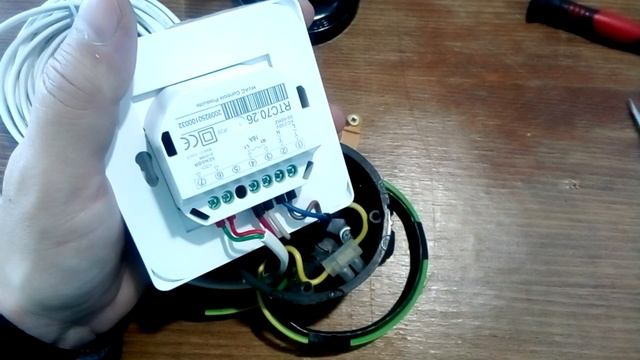 Установка и подключение терморегулятора RTC 70. Простой терморегулятор для теплого пола PTC 70. смотреть онлайн