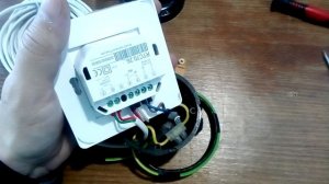 Установка и подключение терморегулятора RTC 70. Простой терморегулятор для теплого пола PTC 70.