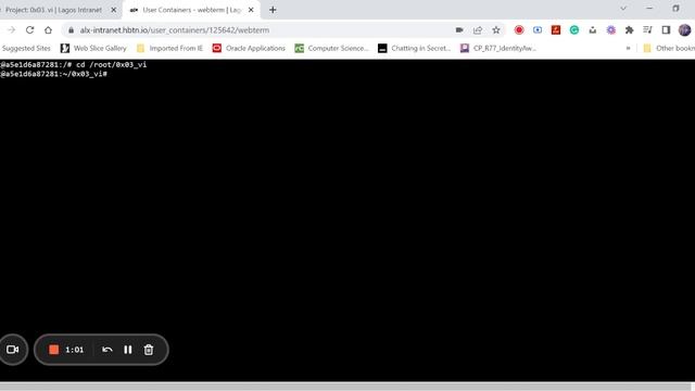Inserting a Text in VI Ubuntu shell смотреть онлайн