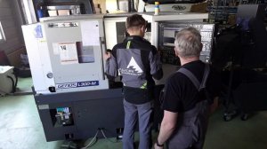 3. Обучение работе на ЧПУ Okuma. Первая программа, первая деталь.