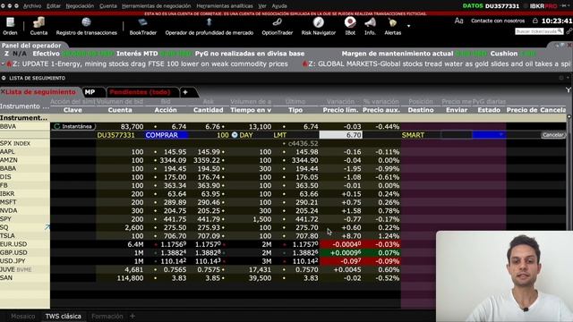 Ordenes ? STOP - LIMIT - TRAIL limita tus PERDIDAS (Interactive Brokers) - Curso IBKR #5 смотреть онлайн