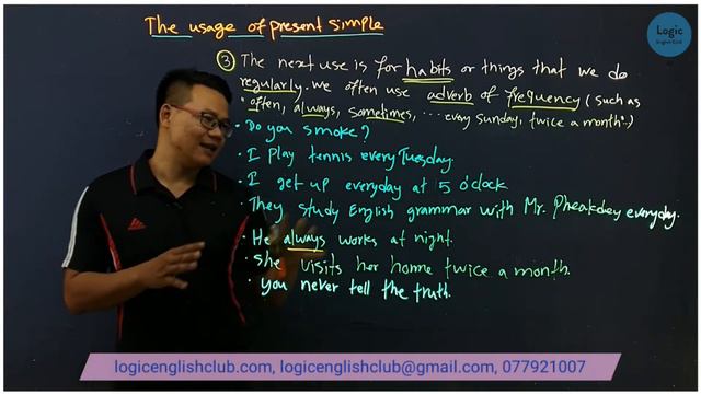 Present Simple: Habits смотреть онлайн