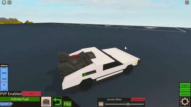 DeLorean Roblox Plane Crazy Showcase смотреть онлайн