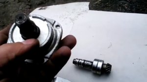 Редуктор от болгарки для лодки --мотор бензокоса