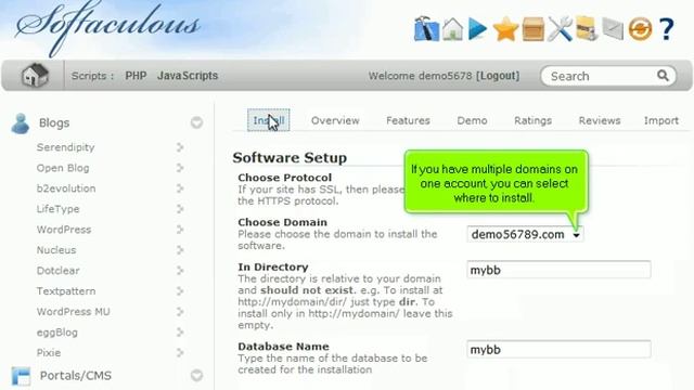 How to install MyBB from Softaculous смотреть онлайн