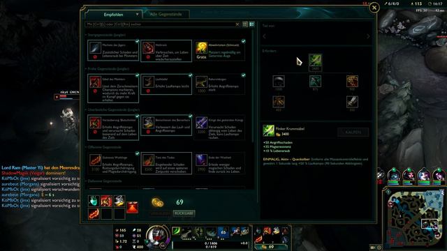 Master Yi Jungle - Full League of Legends Gameplay [German] Lets Play LoL - Ranked #1393 смотреть онлайн
