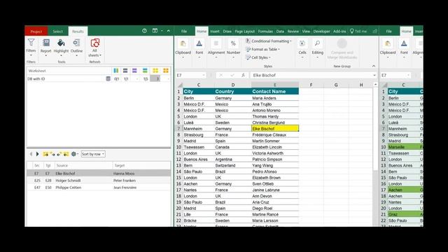 How To Compare Excel Databases - Synkronizer Excel Compare Tool