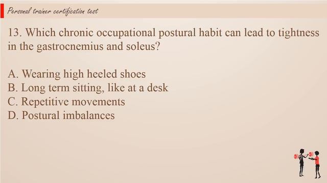 NASM Personal Trainer practice test #1 смотреть онлайн