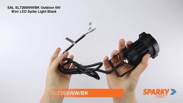 SAL SL7266WW/BK | Outdoor 6W Mini LED Spike Light | Black смотреть онлайн