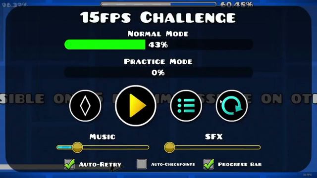 15 Fps Challenge ON 30 FPS