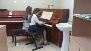 Н.Смирнова «Под дождём» ансамбль в 4 руки