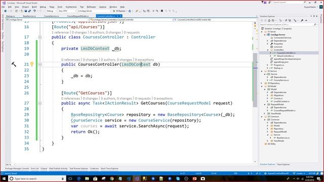 (Bangla) ASP.NET Core and ReactJS B1 : C 6.2 postman testing started смотреть онлайн