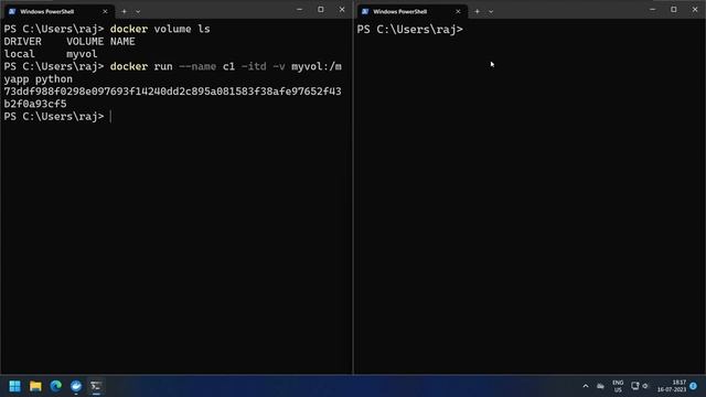 Docker Volume | Share Project Data between Host and Container смотреть онлайн