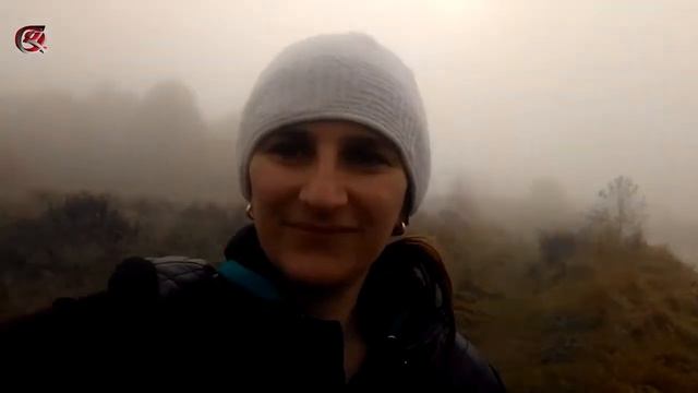 Туманное утро октября над рекой Ольшанка смотреть онлайн