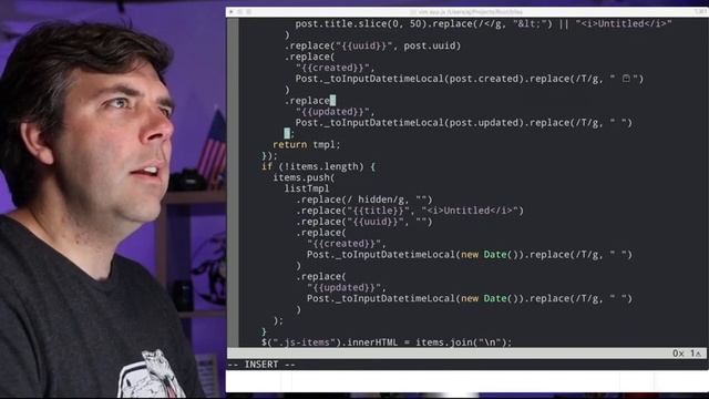 Live Coding - Creating a Blog as Easy as Gist (JavaScript), Part 2 смотреть онлайн