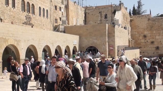 Экскурсия в Иерусалим .Стена плача-9 смотреть онлайн