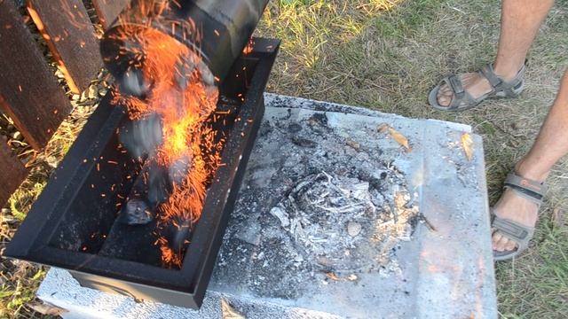 Стол мангал! Жарим на столе с встроенным грилем от Bestpatio смотреть онлайн