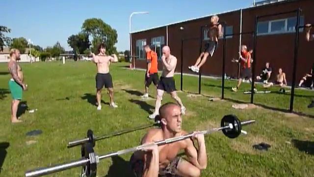 ALEX: Crossfit Certification in Belgium: FRAN workout. смотреть онлайн
