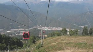 Видеоархив. 2 сентября 2023 года. На канатной дороге в Красной Поляне 2200 метров.