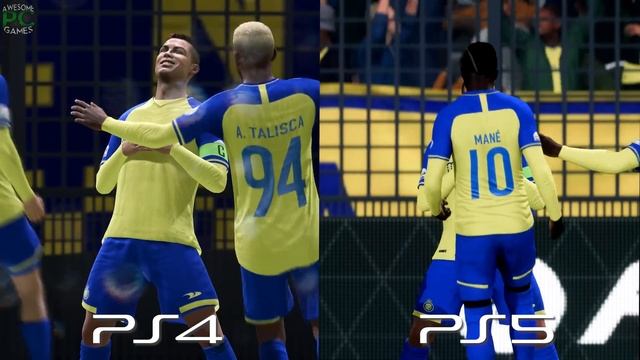 EA FC 24 PS5 Vs PS4 Comparison! (Gameplay, Graphics, Player Animation, And More!)