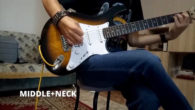Обзор гитары Cort strat castom G110!!! смотреть онлайн