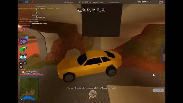 ограбил банк вместе с Нагибатором Роблокс ДжейлБрейк.Roblox JailBreak! смотреть онлайн