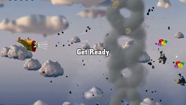 Moorhuhn Sky Botz [2005] (PC) - Longplay