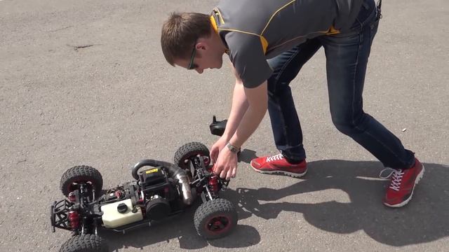 Тюнинг Losi DBXL, часть 5 ... OBR 34сс, 7.9 л.с. ... Бешеный зверь!!! смотреть онлайн