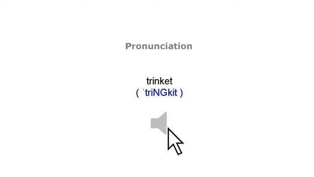 TRINKET meaning in English | Whats the Meaning of TRINKET Definition, Synonyms and use смотреть онлайн