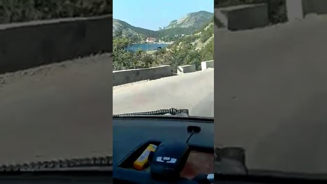 Дорога в Судак #Новый свет # Царский пляж смотреть онлайн