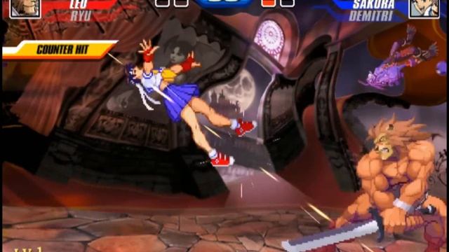 Capcom Fighting Evolution (PlayStation 2) - Ryu/Leo смотреть онлайн