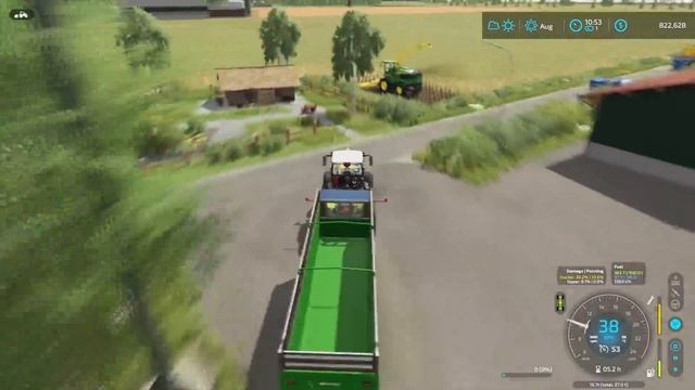 HARVESTING Silage with JOHN DEERE and Mixing TMR | 10 Million CHALLENGE | Farming Simulator 22 смотреть онлайн