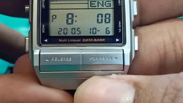 Setting Casio Iluminator Data Bank DB-380 (3227)