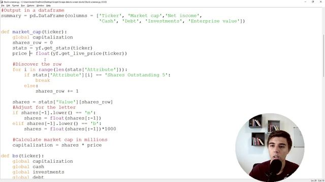 Building a Python stock screener from scratch смотреть онлайн