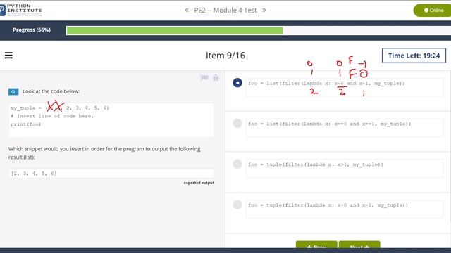 Python Essentials 2 Module 4 Test with explanation смотреть онлайн
