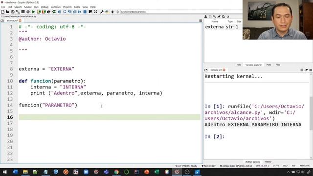 Alcance (o Scope) de Variables en Python смотреть онлайн