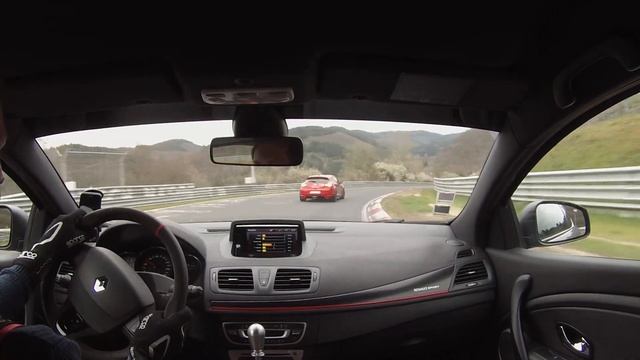 Megane 3 RS Cup & Trophy on the Nordschleife in Touristenfahrten Nurburgring 17/04/2023. смотреть онлайн