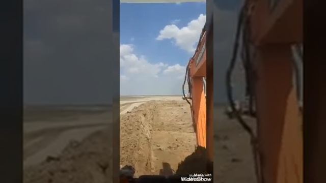 Казахстанский Экскаватор В карьер Асылхан Курманалин из Актобе