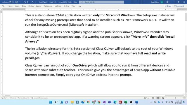 Install Class Quiver смотреть онлайн