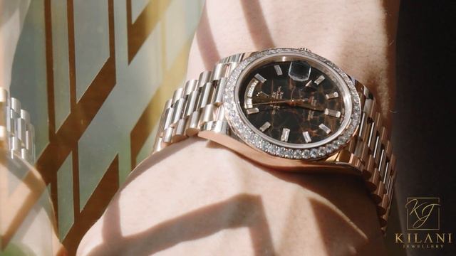 Rolex Day Date Eisenkiesel And 60th Anniversary Watch Comparison смотреть онлайн
