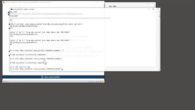 12c SQL Performance Features - Baselining in 12c смотреть онлайн