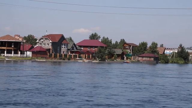 Прогулка на теплоходе по р Ангаре смотреть онлайн